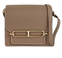 Roulis Shoulder Bag In Evercolor Etoupe, W (2024), DB, 2*